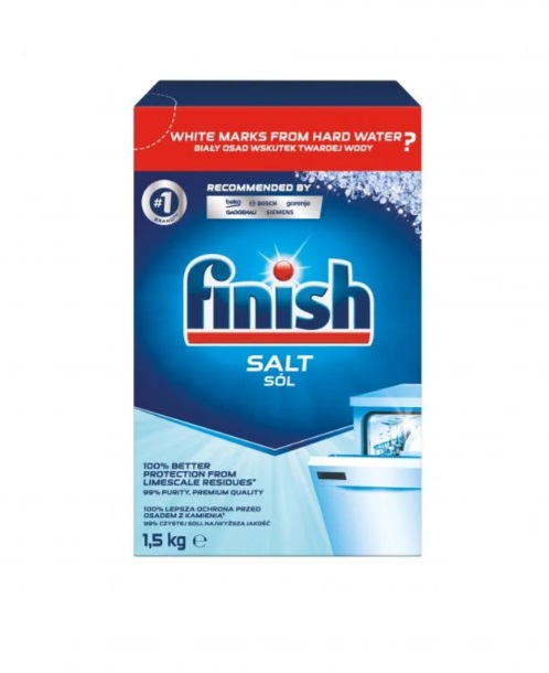 Сіль для посудомийної машини Finish, 1.5 кг